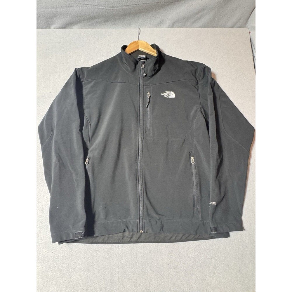 The North Face Mens Sz XL Apex Bionic Softshell Black Jacket